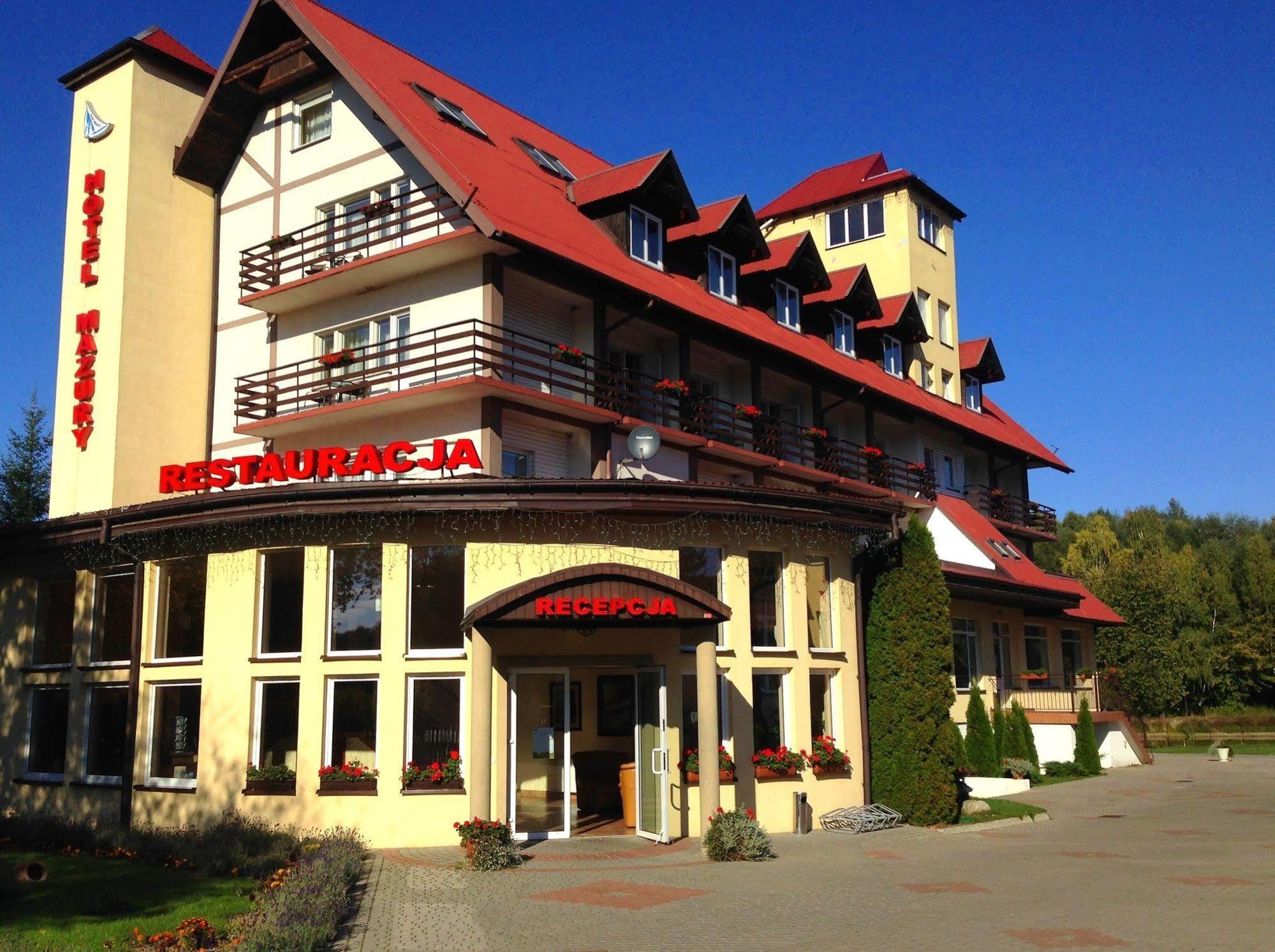 Hotel Mazury Gizycko Ngoại thất bức ảnh
